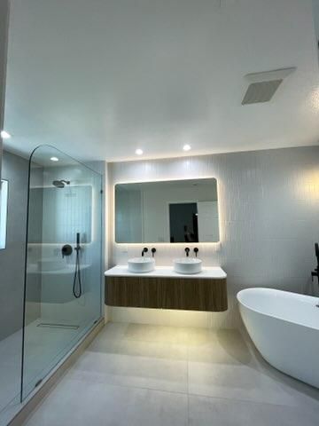 Bathrooms intallations for JA Design Studio LLC in Anaheim, CA