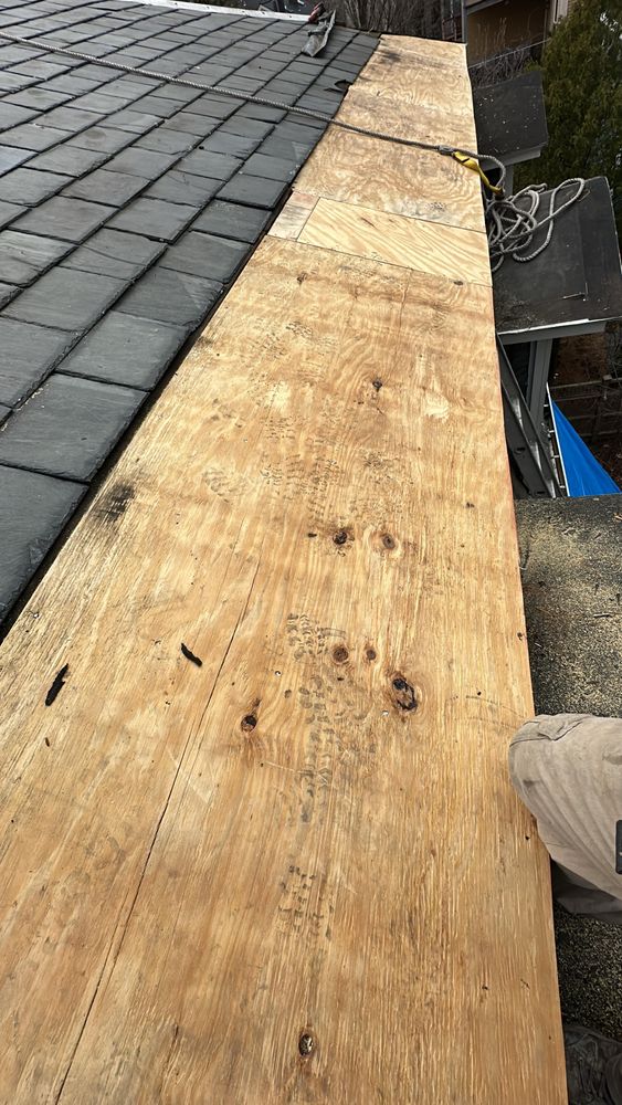 Slate Roofing repairs and replacements for All For U Roofing & Masonry in Boston, MA