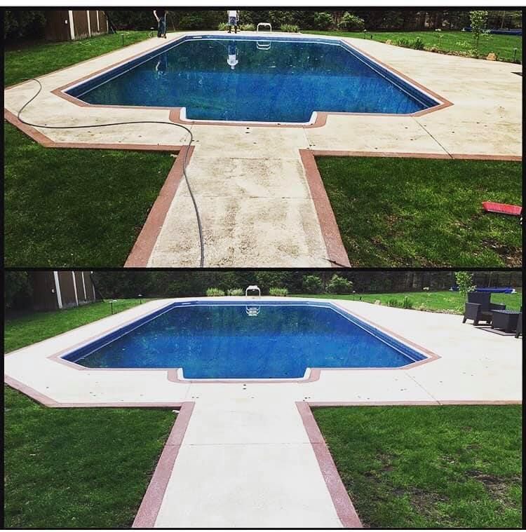 Our professional pressure washing service includes thorough deck & patio cleaning to rejuvenate outdoor spaces, removing dirt, grime, mold, preserving the beauty of your home's exterior for lasting enjoyment. for J&B In and Outdoor Maintenance LLC in Philadelphia, PA