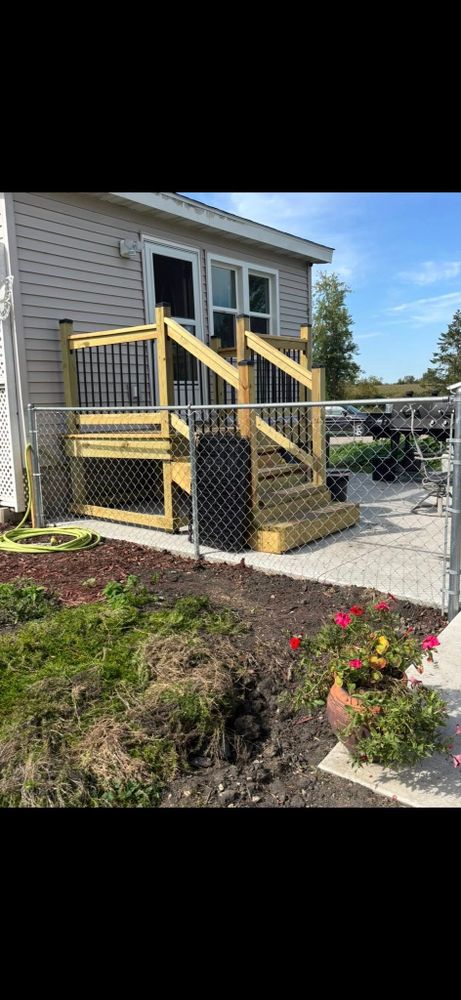 Transform your outdoor space with our expert deck construction service. We ensure quality craftsmanship and use premium materials to create a durable, stylish deck tailored perfectly to your home’s aesthetic. for Complete Construction Solutions in Alexandria, MN