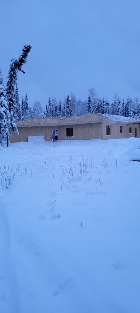 Framing for SteveWorks Construction in Sterling, AK