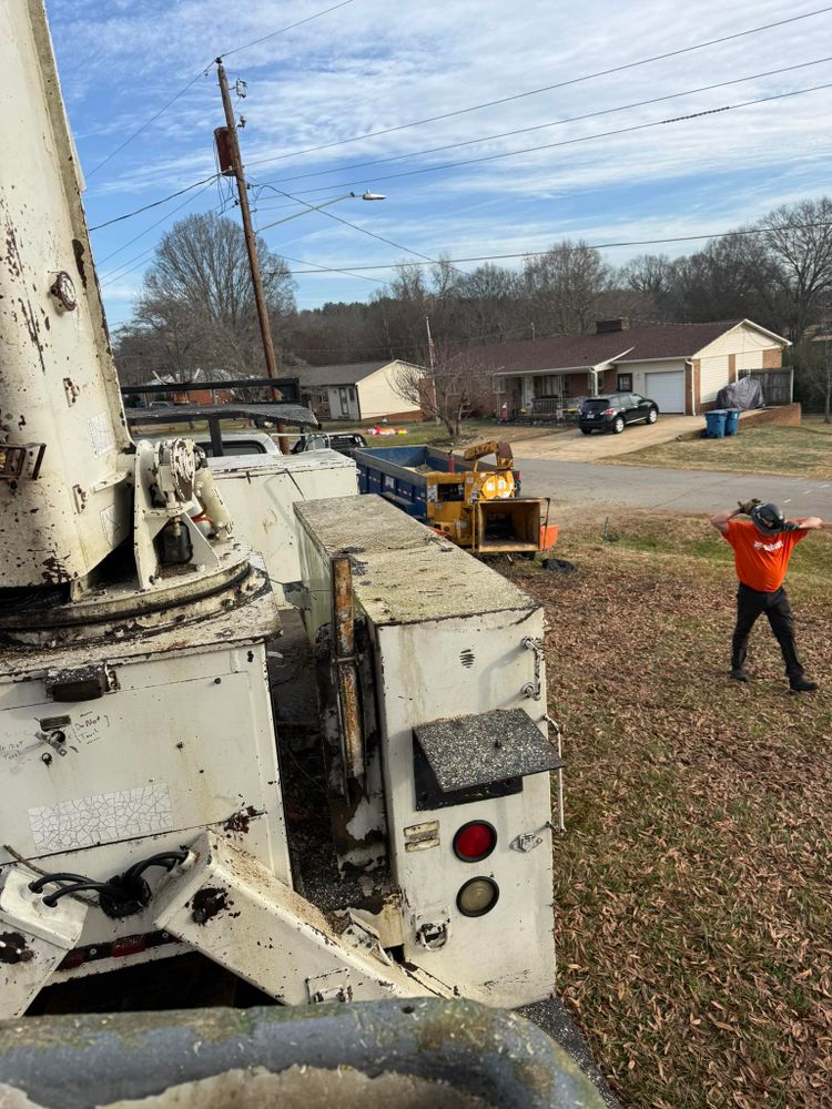 Our Tree Removal service offers safe, efficient, and professional removal of unwanted or hazardous trees, enhancing your property's aesthetics and safety with minimal disruption. Trust our experts for reliable solutions tailored to your needs. for Down South Tree Care and Landscaping in Maiden, NC