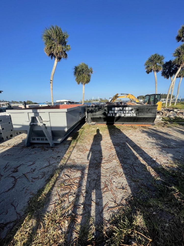 10 Yard Dumpster for Brevard Dumpsters in Palm Bay, FL