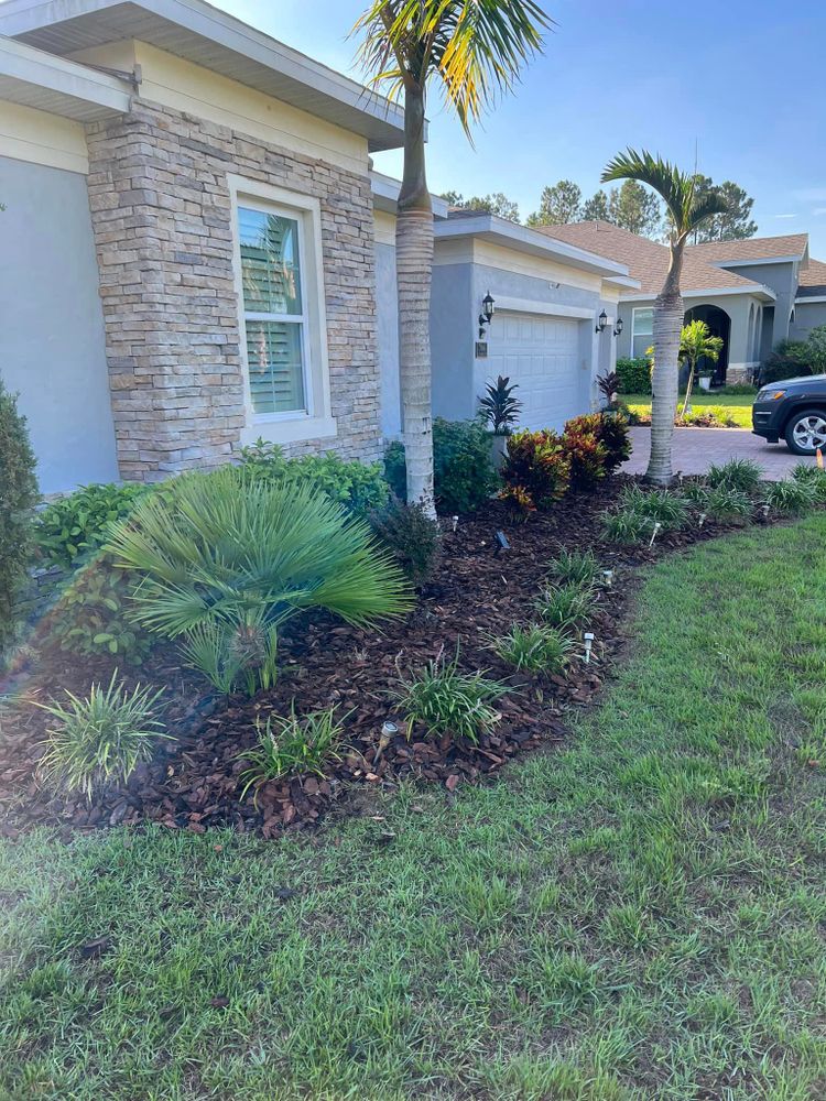 Our Landscape Design/Installation service offers homeowners a personalized plan to transform their outdoor space with beautiful plantings, hardscape elements, and functional design tailored to their unique style and needs. for Thurmond & Sons Landscaping  in Montverde, FL