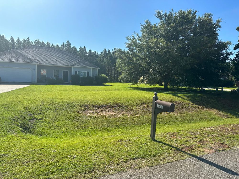 Keep your lawn healthy, green, and beautifully maintained with our professional lawn care services, including mowing, edging, fertilization, weed control, and seasonal upkeep tailored to your property’s needs. for Miracle Works Landscaping in Albany, GA