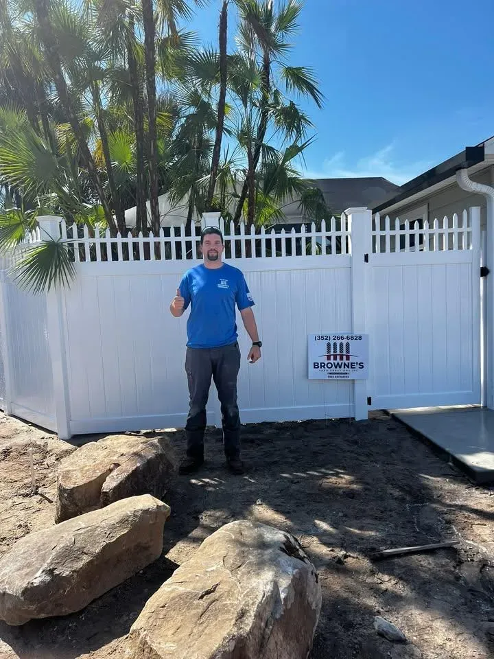 Browne’s Yard Creations team in Fruitland Park, FL - people or person