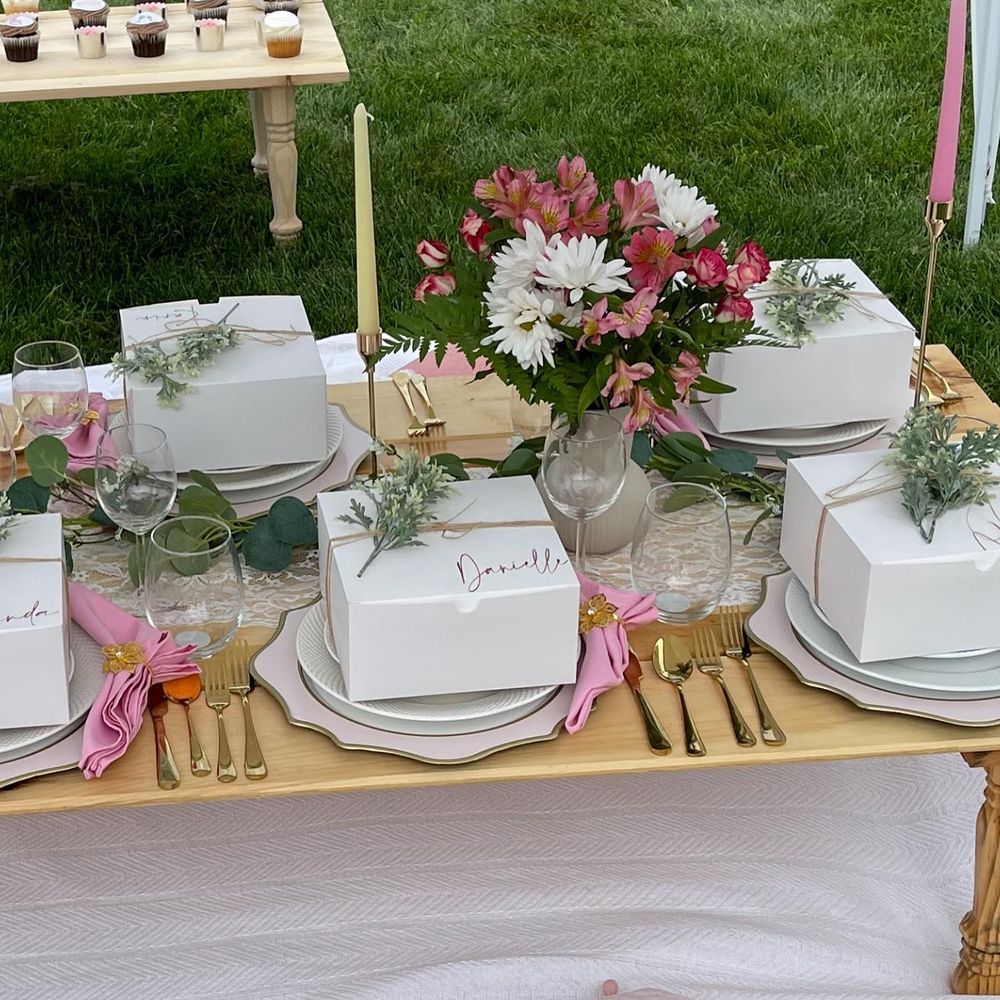 Luxury Picnic for Pink Tree Picnic in Bethel, CT