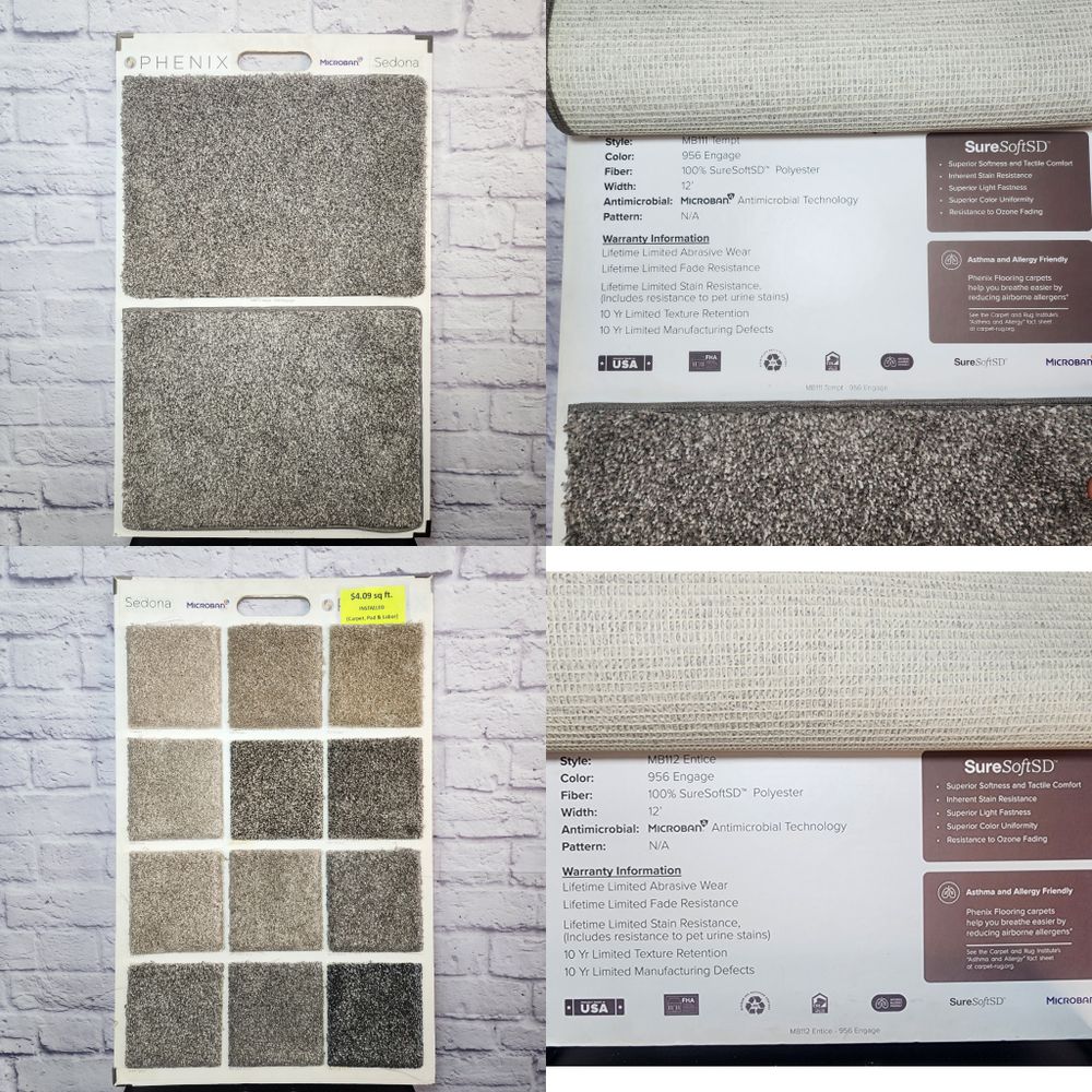 Online/Mobile Showroom Samples - Carpet for Cut a Rug Flooring Installation in Lake Orion, MI