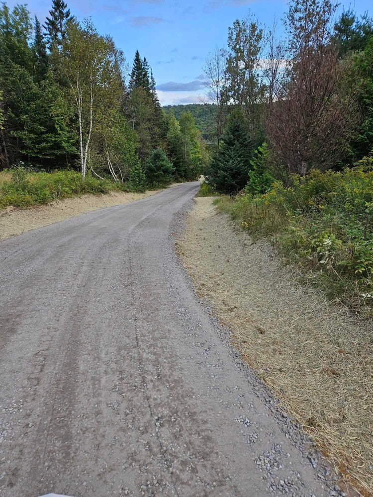 Excavating & Grading for Nick's Landscaping & Firewood in Sutton , VT