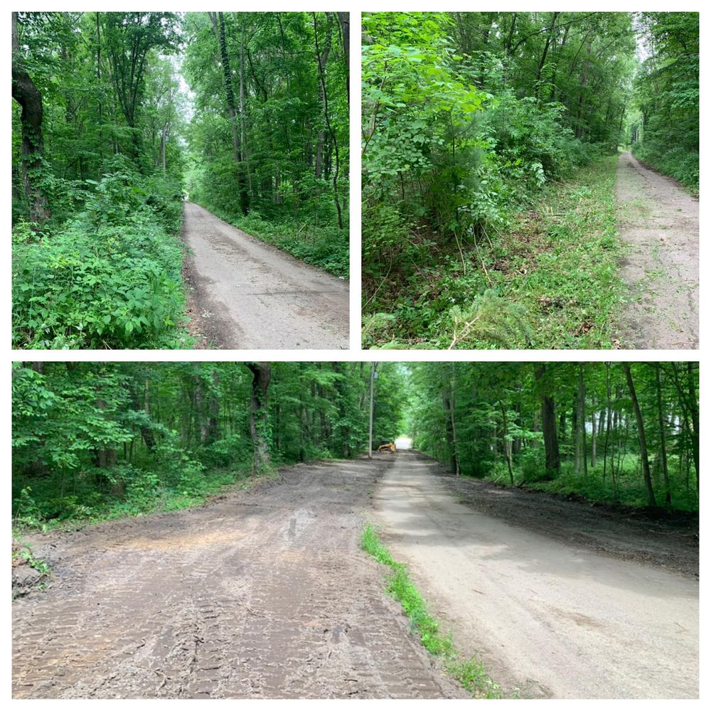 Our Roadbeds service provides homeowners with expertly constructed and durable foundations for driveways or private roads, ensuring stability and longevity while enhancing your property's accessibility and overall curb appeal. for Palmer Property Services in Middleville, MI