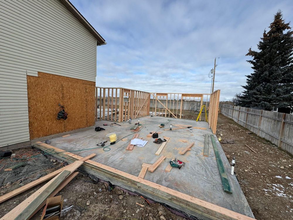 Framing & Timber Carpentry for Remington Builders in Idaho Falls, ID