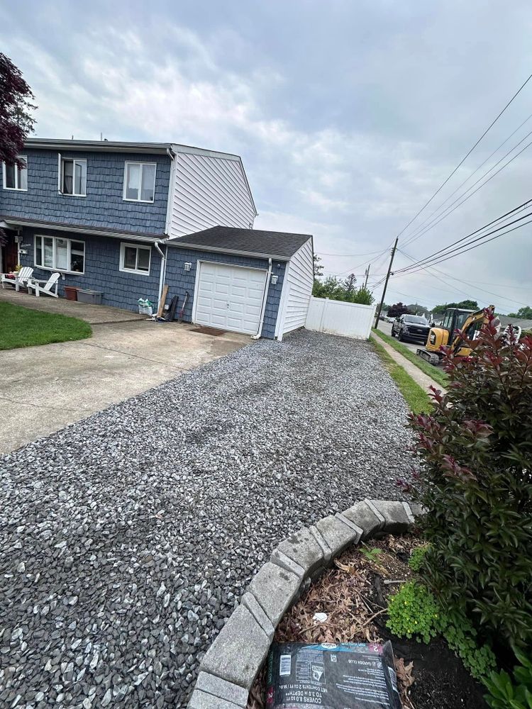 Our Leveling service ensures your property has a stable and even foundation, expertly preparing the ground for construction projects or landscaping by removing bumps and adjusting slopes to enhance drainage. for High Idle Excavation in South Farmingdale, NY