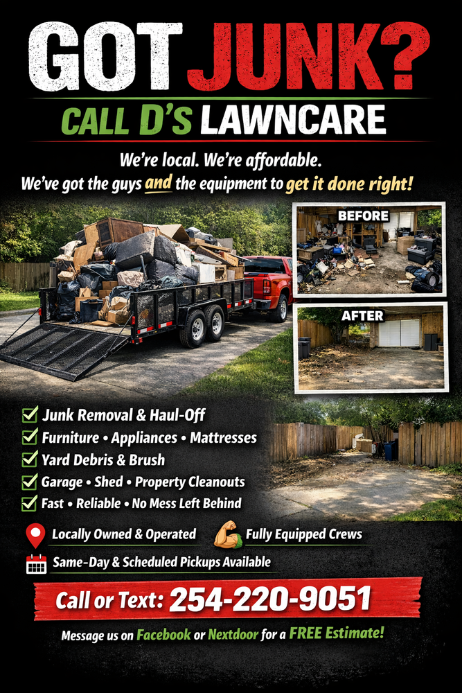 All Photos for D’s Lawncare in Killeen, TX