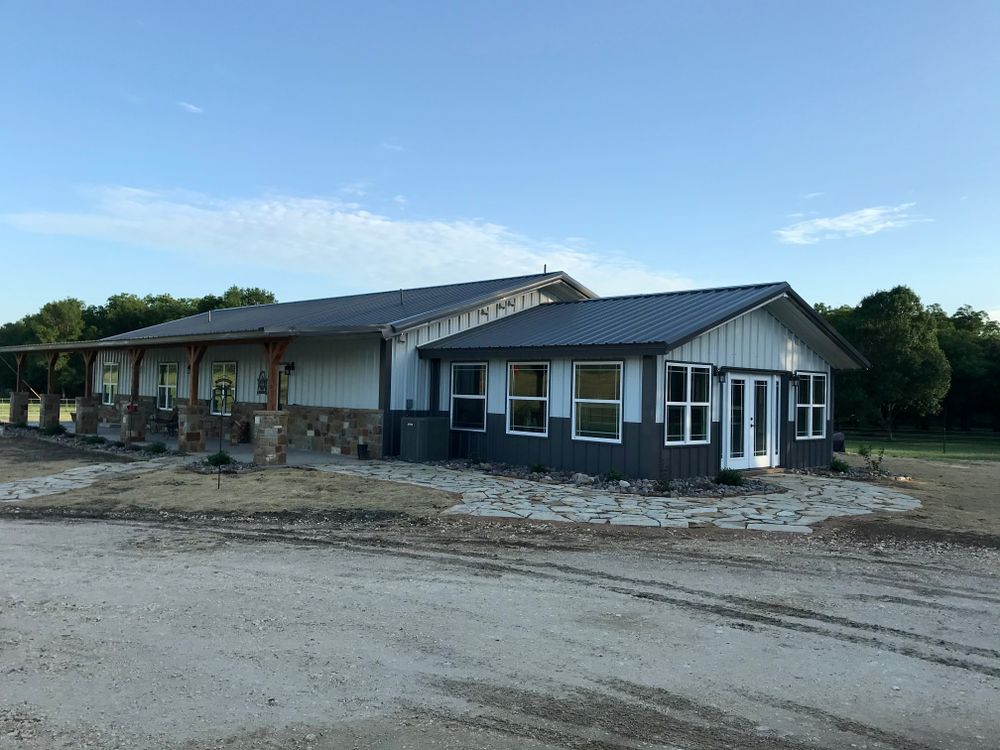 Horsemans Ranch Farmhouse for Herrmann Construction in Stephenville,  Texas