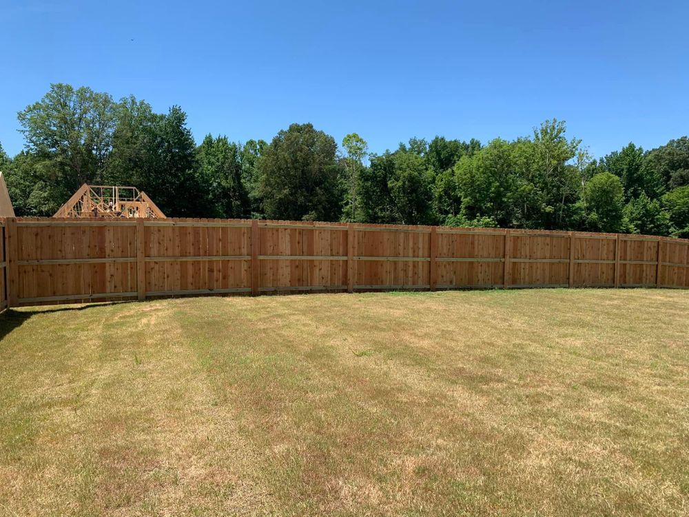 Custom Wooden Fences for Manning Fence, LLC in Hernando, MS