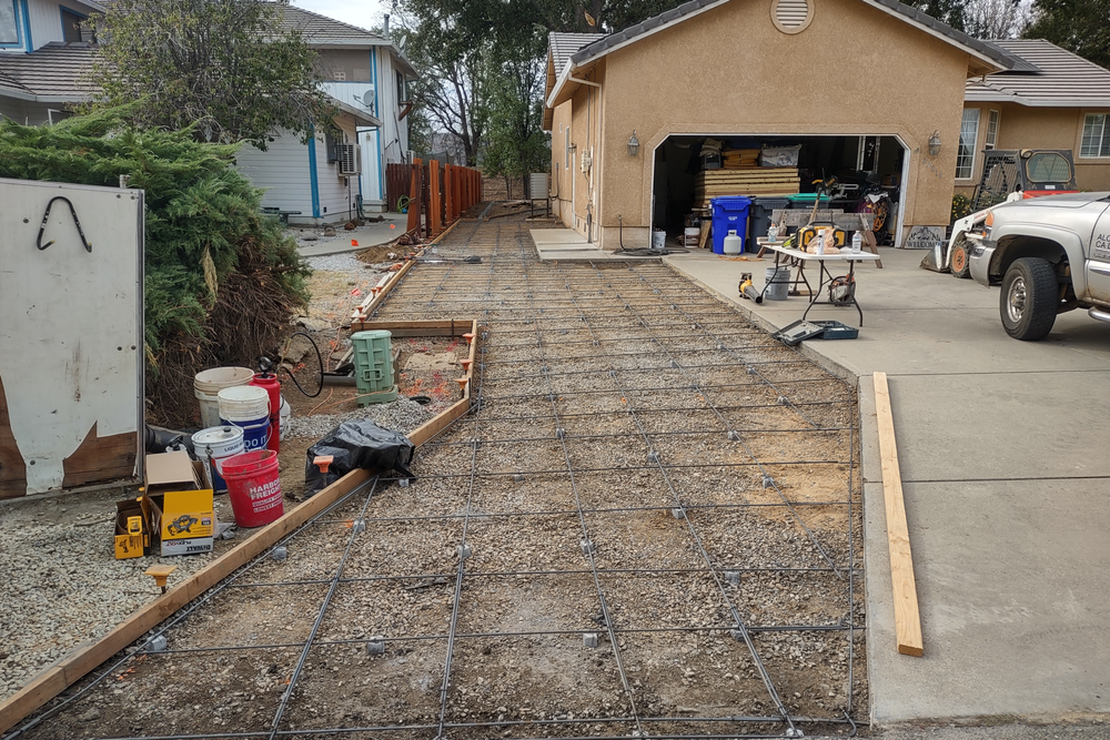 Concrete for Austin LoBue Construction in Cottonwood, CA