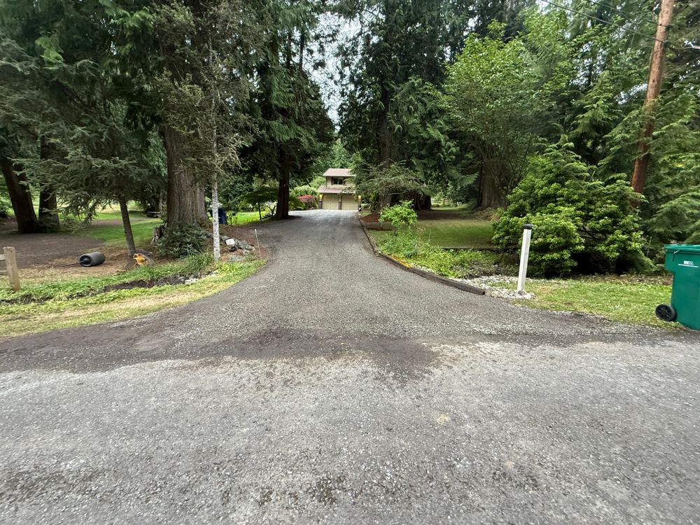 Driveway repair  for AR Trucking & Excavation LLC in Stanwood, WA