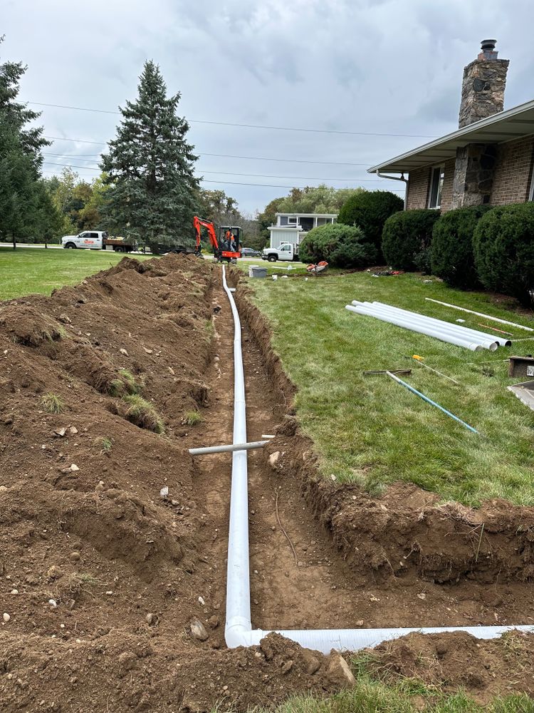 Drainage & Excavation for NK Landscaping LLC in Dutchess County, NY