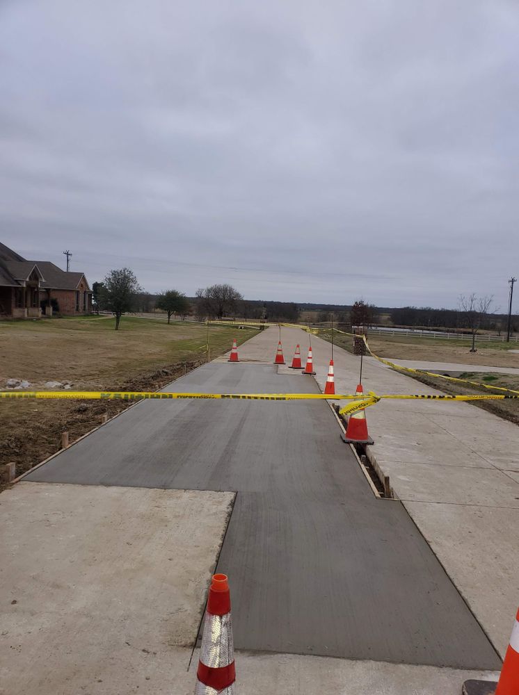 Concrete for JDS CreteWork in Quinlan, TX