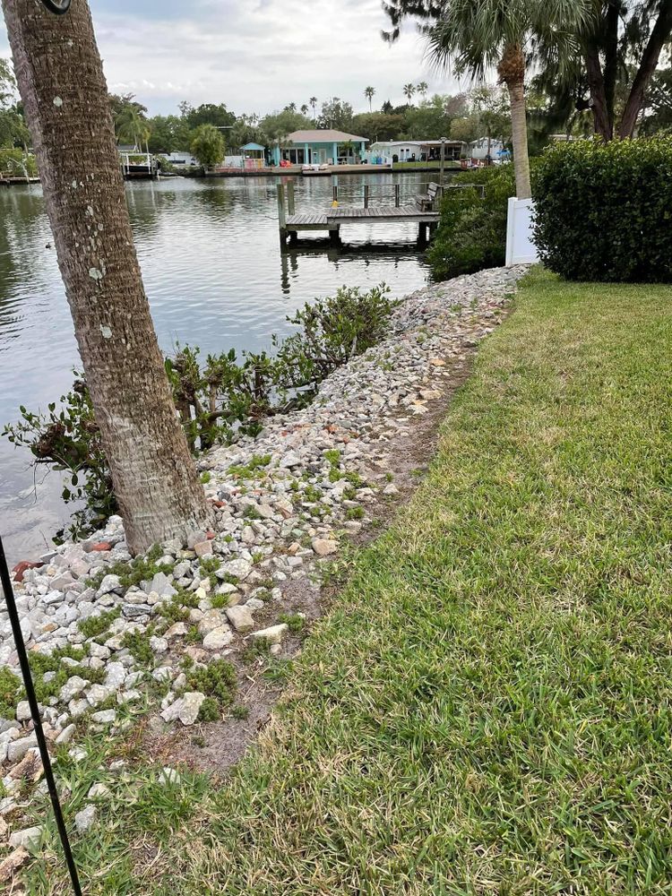 Hardscaping for Team Tolson Landscape in Tampa Bay, FL