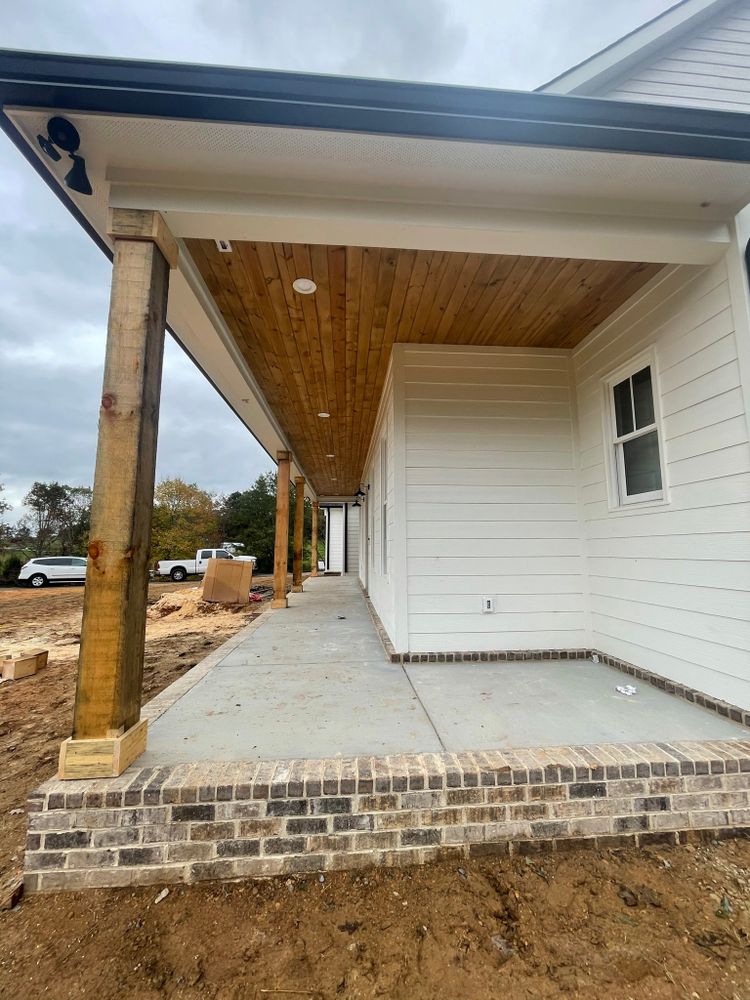 Farmhouse Project for Mason Built Homes in Calhoun, GA