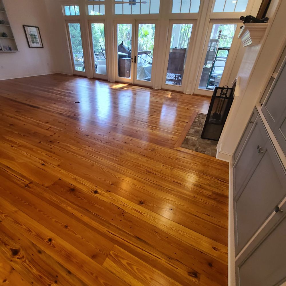 Our professional Floor Sanding service is designed to rejuvenate and restore the appearance of your floors, leaving them looking refreshed and polished for a truly beautiful home. for Amazing Flooring LLC in Bluffton, SC