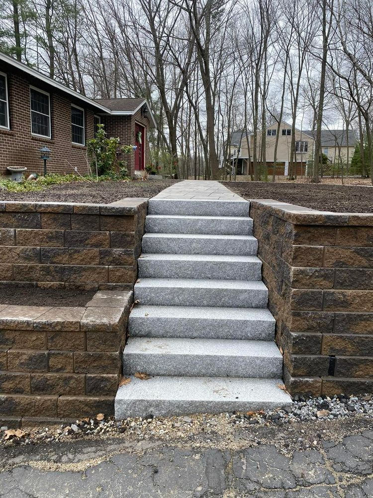 Stairs for Martin's Landscaping & Construction in Manchester, NH