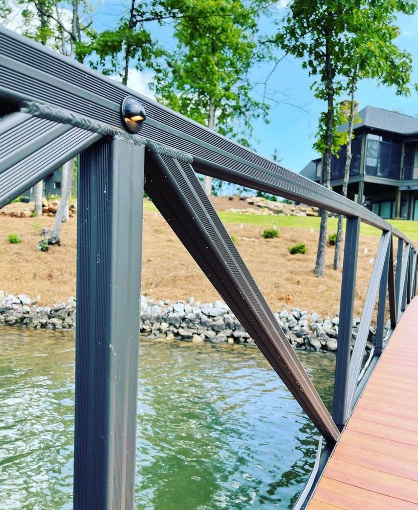 Enhance your waterfront lifestyle with our top-notch Boat Docks service, offering expert installation and maintenance to ensure safety, efficiency, and durability for your dock lighting and electrical systems. for AMPED UP ELECTRICAL in Seneca, SC