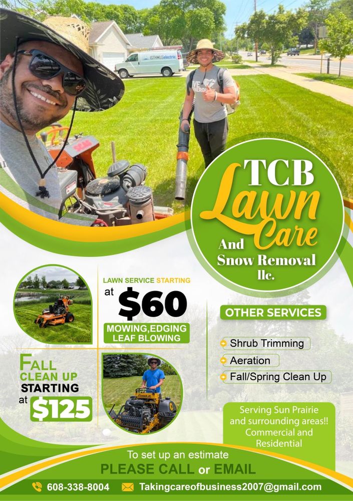 All Photos for TCB Lawn Care & Snow Removal in Sun Prairie, WI