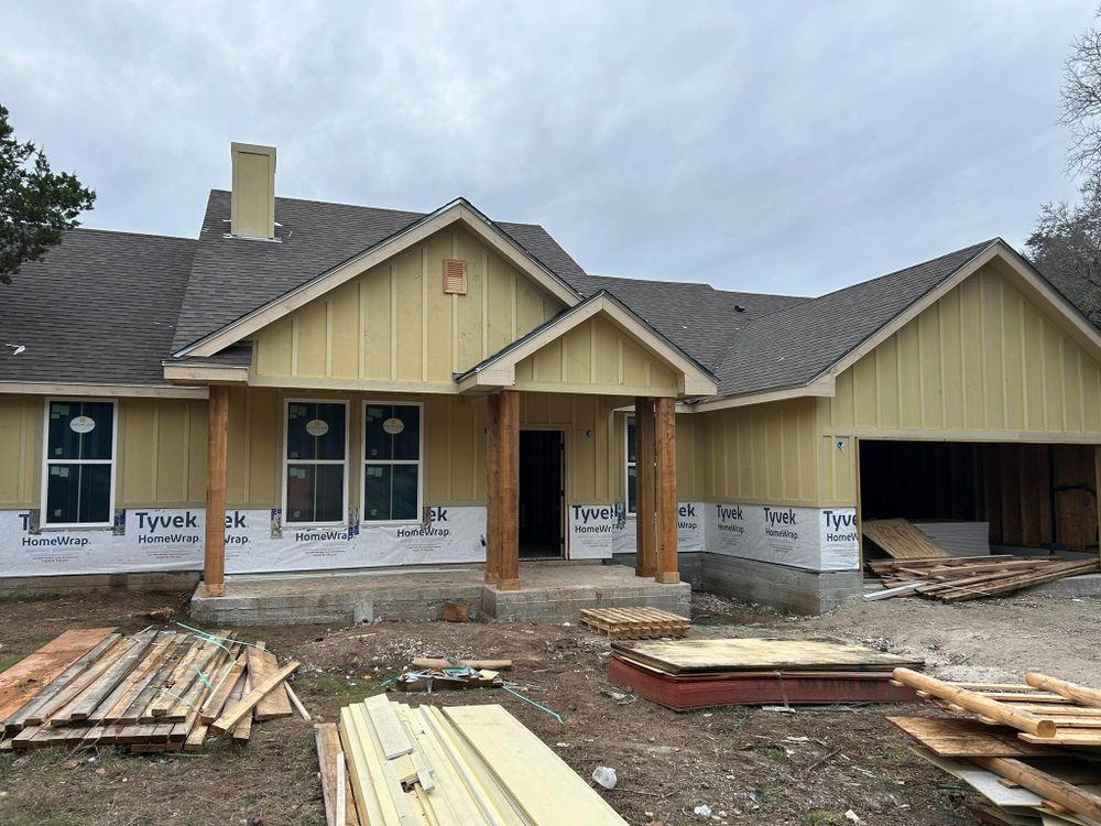 Custom Home Design for Fortuna Building in Lockhart, TX