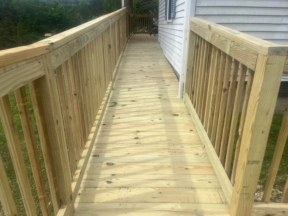 Remodeling for Brown and Hecht Contracting in Sevierville, TN