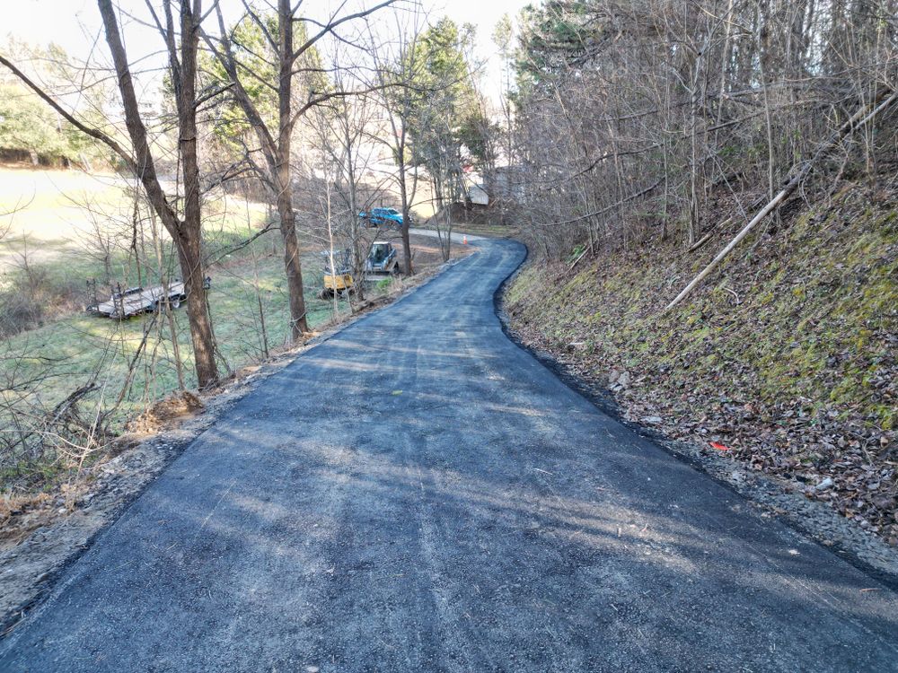 Asphalt paving for JV Painting Services LLC in Hendersonville, NC