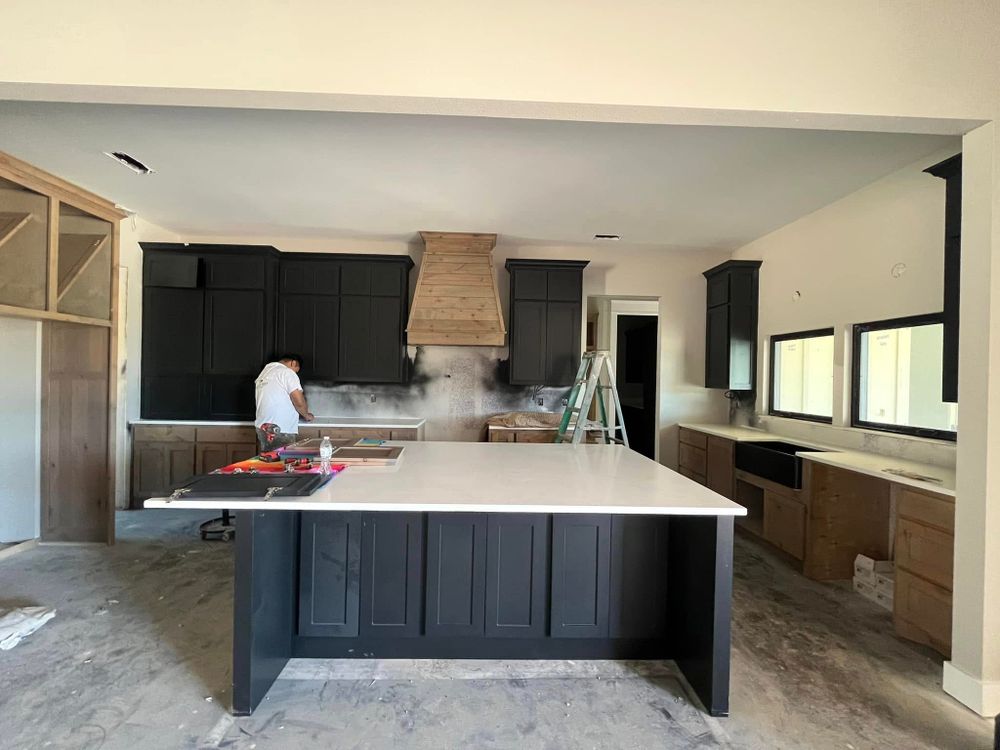 Transform your kitchen into a modern, functional space with our expert renovation services. We offer customized designs, quality craftsmanship, and seamless project management to enhance your home’s value and beauty. for H2 Custom Homes in Mineola, TX