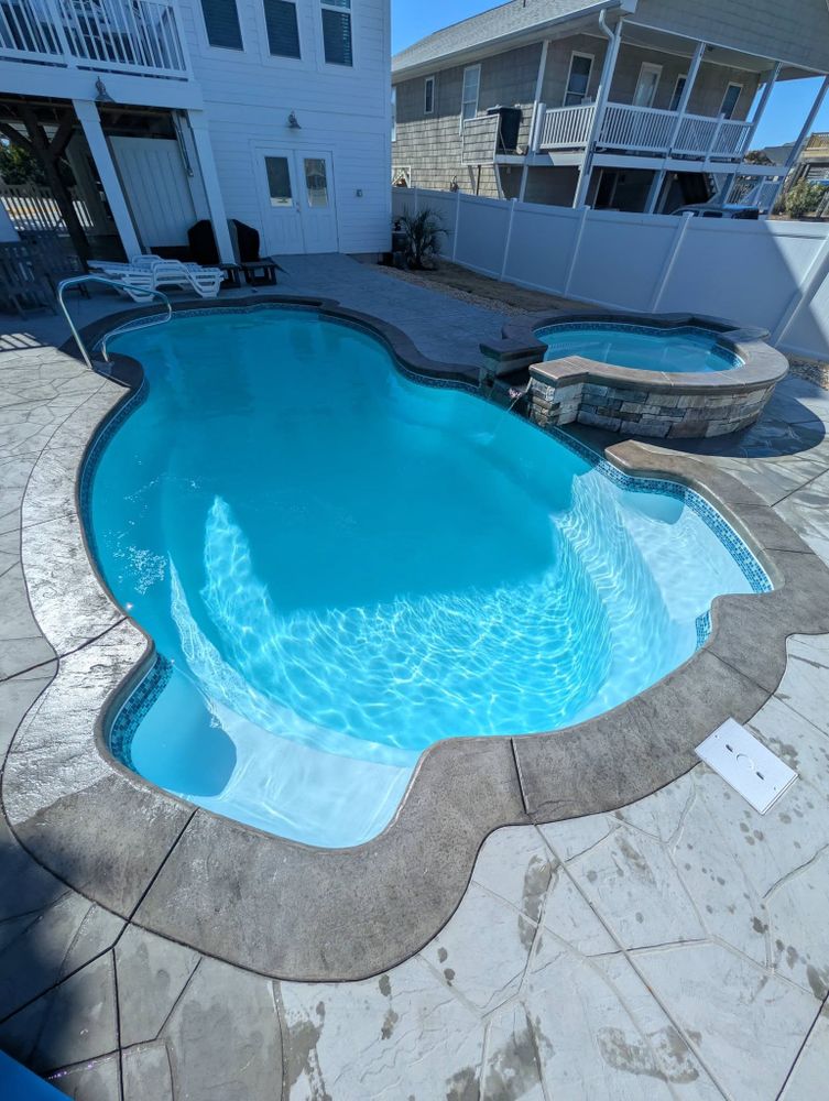 Carolina-Blu Pool & Spa team in Oak Island, NC - people or person