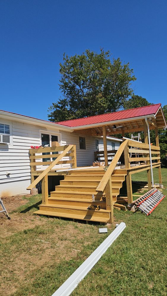 decks and docks for M.A.N Property Solutions in Knoxville, TN