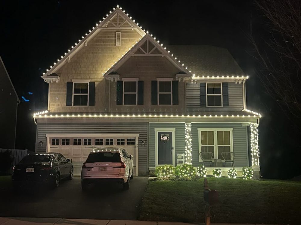 Christmas Light Service for Curb Appeal Power Washing in Waretown, New Jersey