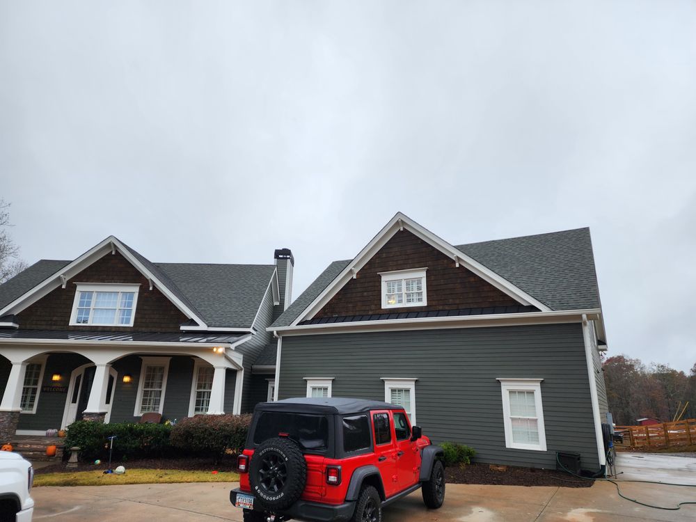 Gutter Installation for All In One Exterior and Construction in Alpharetta, GA