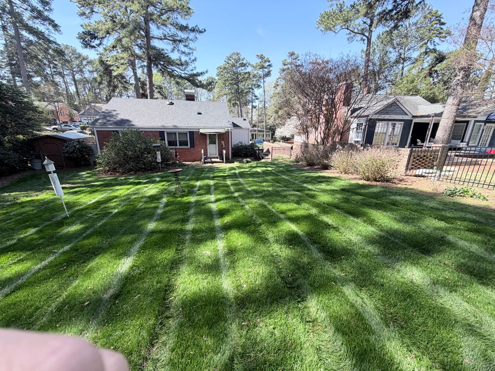 Lawn maitence for Wake & Franklin Grounds Maintenance in Raleigh, NC