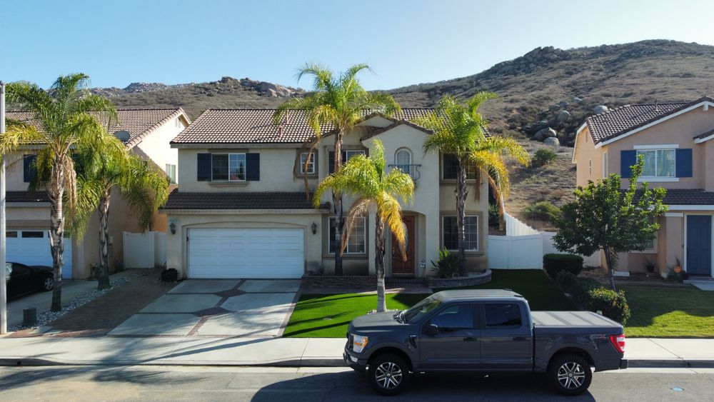 Drone Photos for Aidan Jade Landscaping in Riverside County, CA