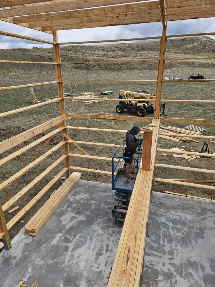 Exterior Renovations for Blue Mountain Construction in Roundup, MT