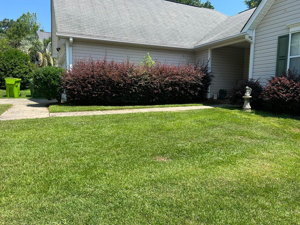 Mowing for Shang's Landscaping Service in Columbia, South Carolina