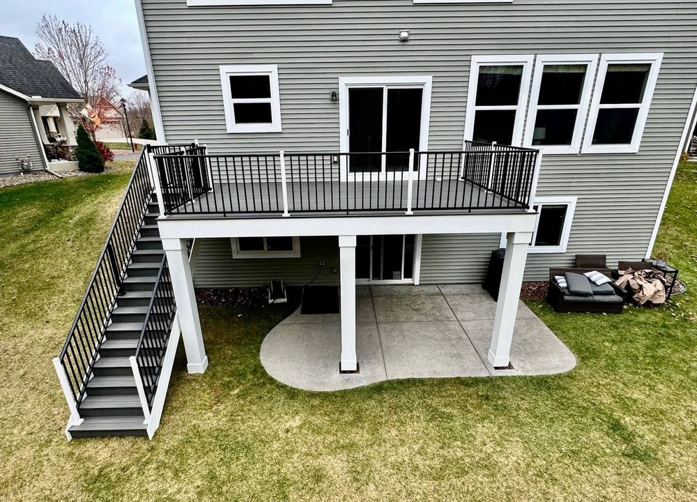 Composite Decks for R&R Home Services (RR Affordable Deck Builders) in Schaumburg, IL