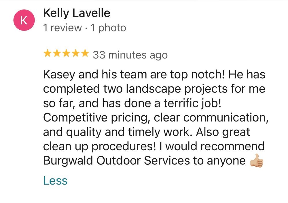 All Photos for Burgwald Outdoor Services in Blaine, MN