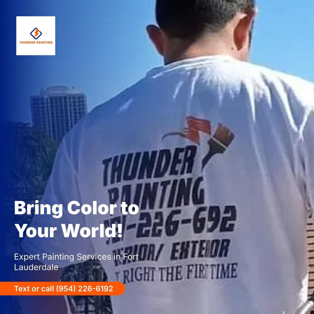 All Photos for Thunder Painting Services in Oakland Park, FL