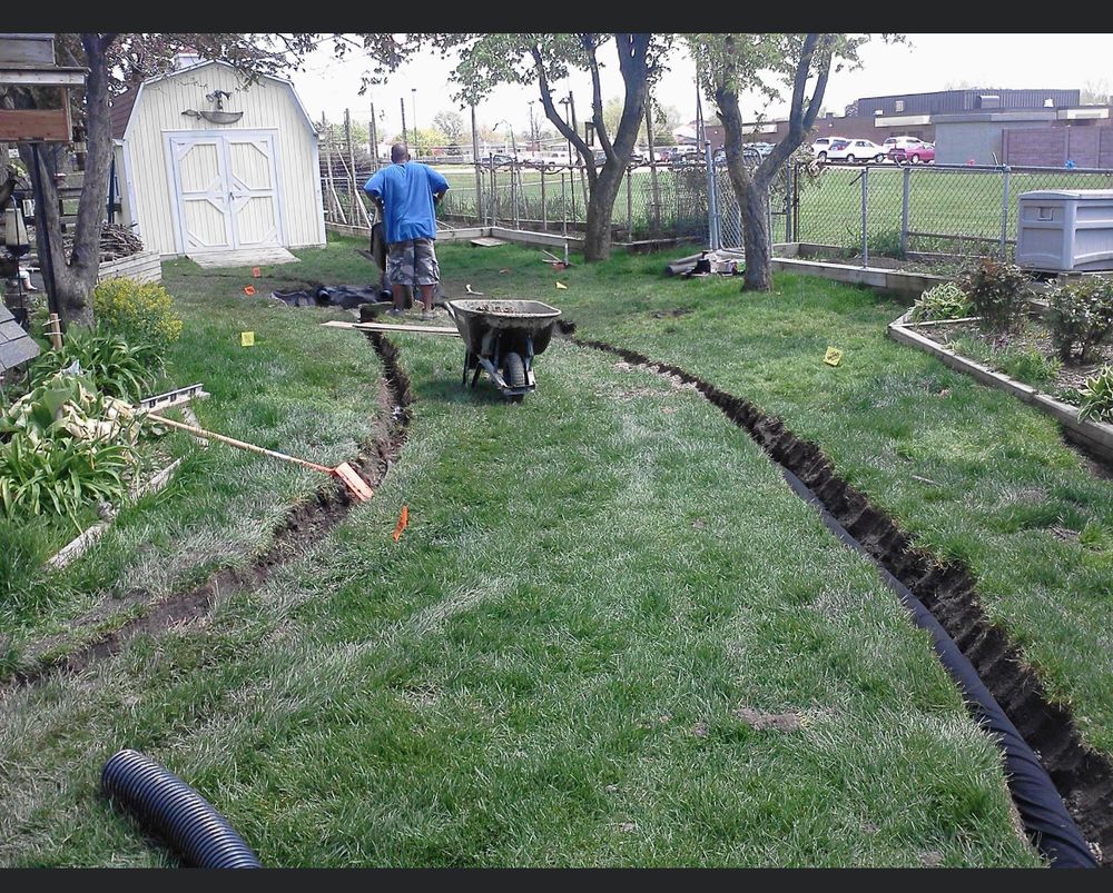 Drainage Systems for Alltimate Outdoor Services in Warren, MI