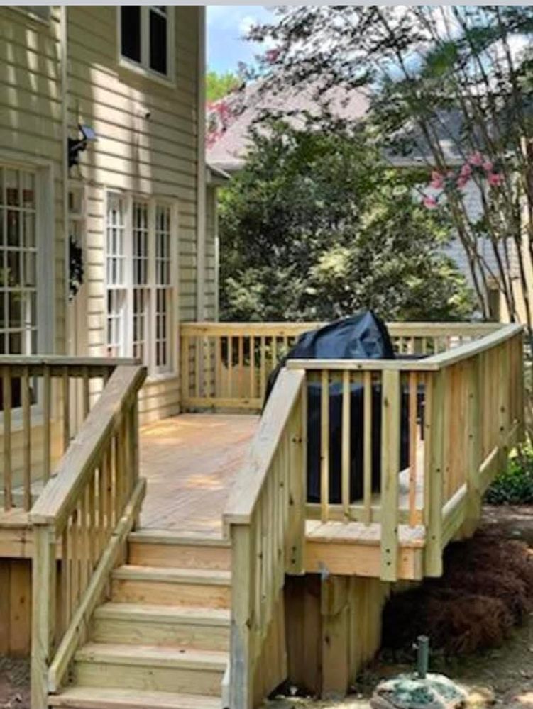 Decks for All Out Construction in Atlanta, GA