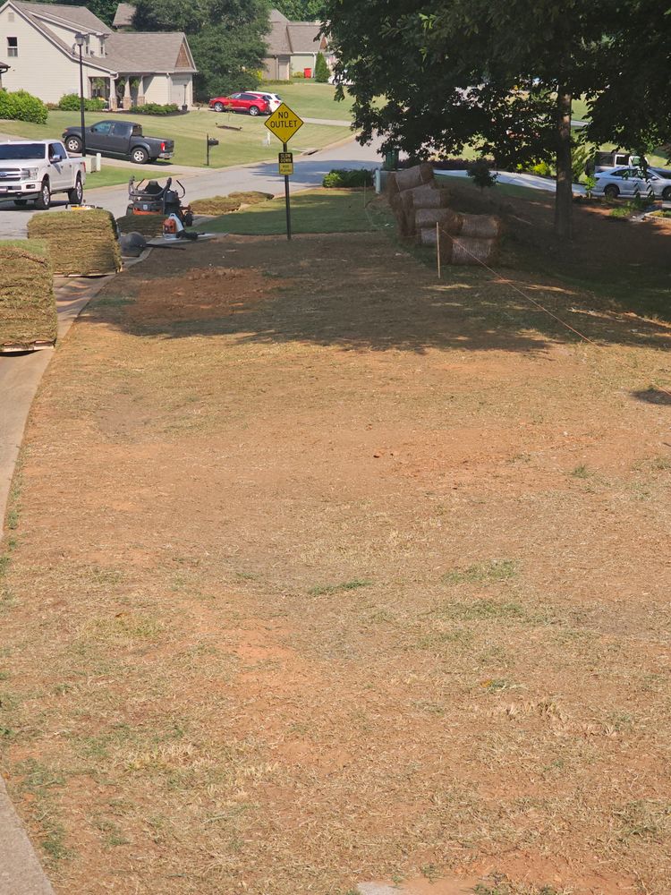 Sod Installation for Terra Bites Lawn Service in Jefferson, GA