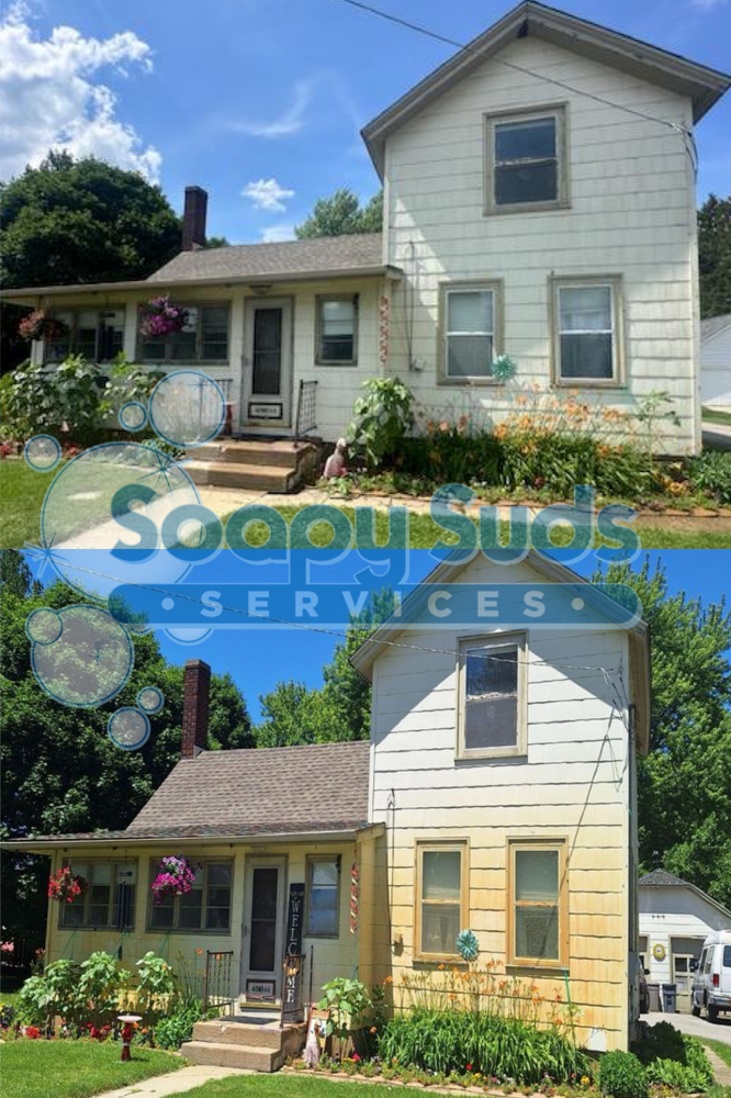 Home Softwash for Soapy Suds Services in St. Charles, IL