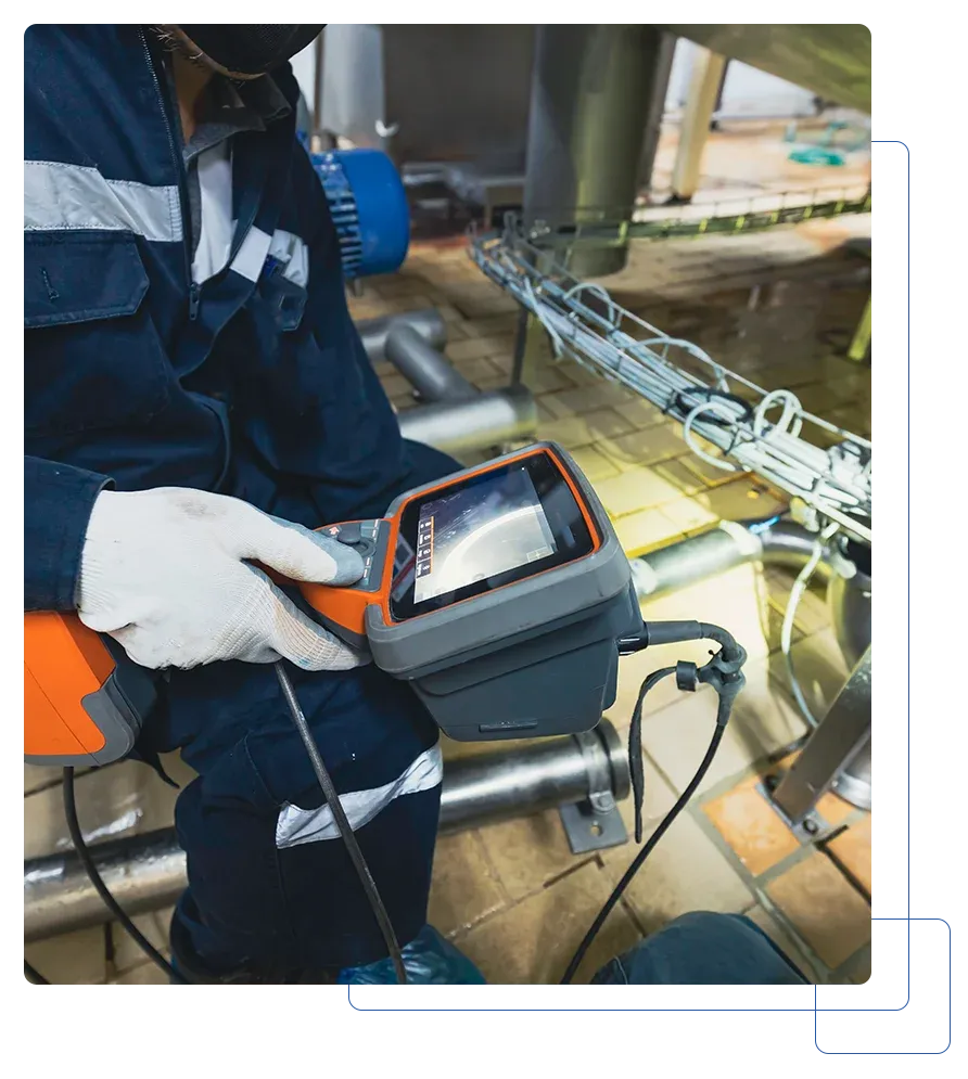Our Camera Jobs service provides expert leak detection and repair, using advanced technology to locate and fix slab leaks efficiently, minimizing damage and ensuring the integrity of your home's plumbing system. for Forbes Plumbing in Greenville, TX