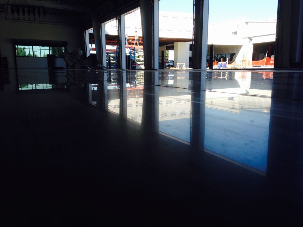Polished Concrete  for Texas Curb N Borders in Houston, TX